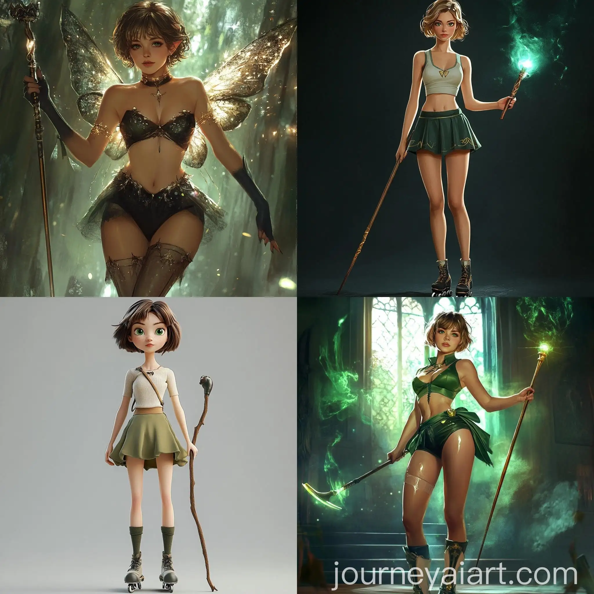 Magical-Skating-Woman-with-Green-Eyes-and-Enchanted-Stick