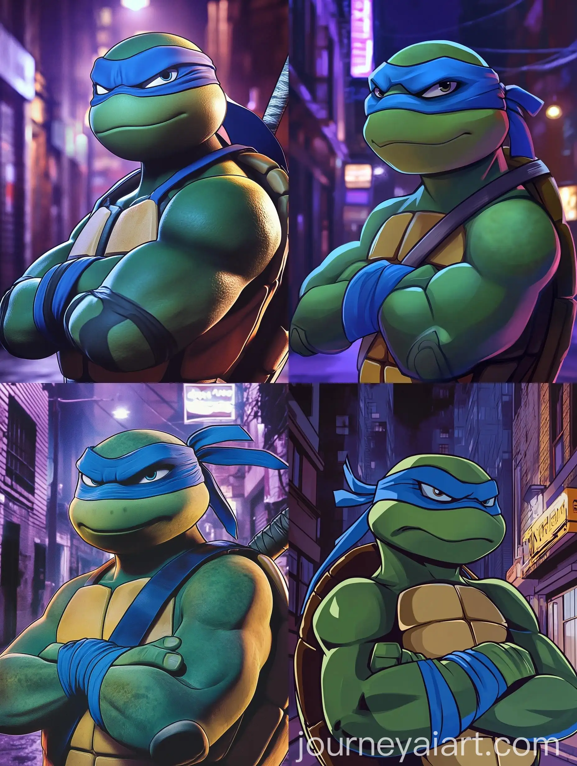 Thoughtful-Leonardo-Teenage-Mutant-Ninja-Turtles-Art