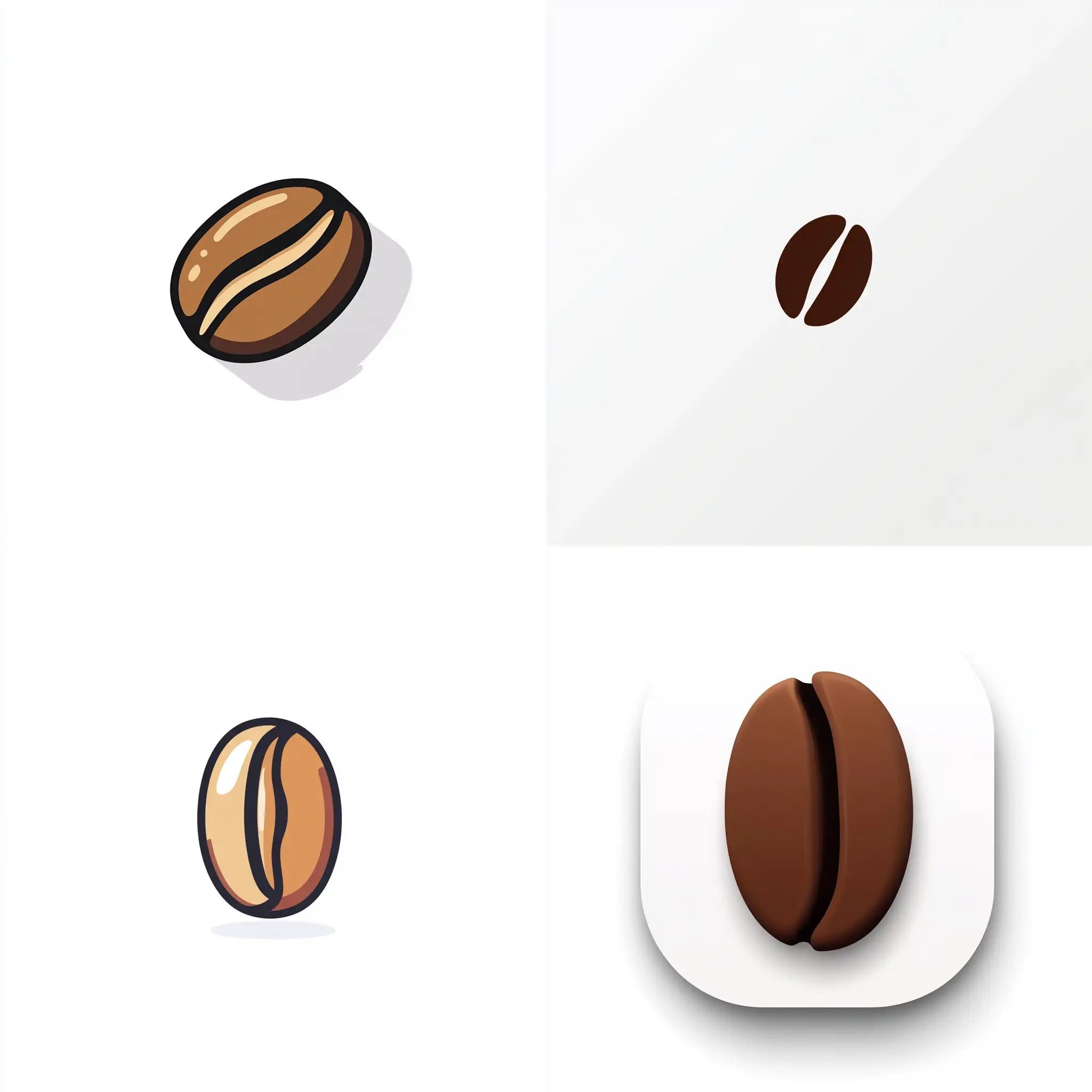 Minimalist-Coffee-Bean-Icon-on-White-Background