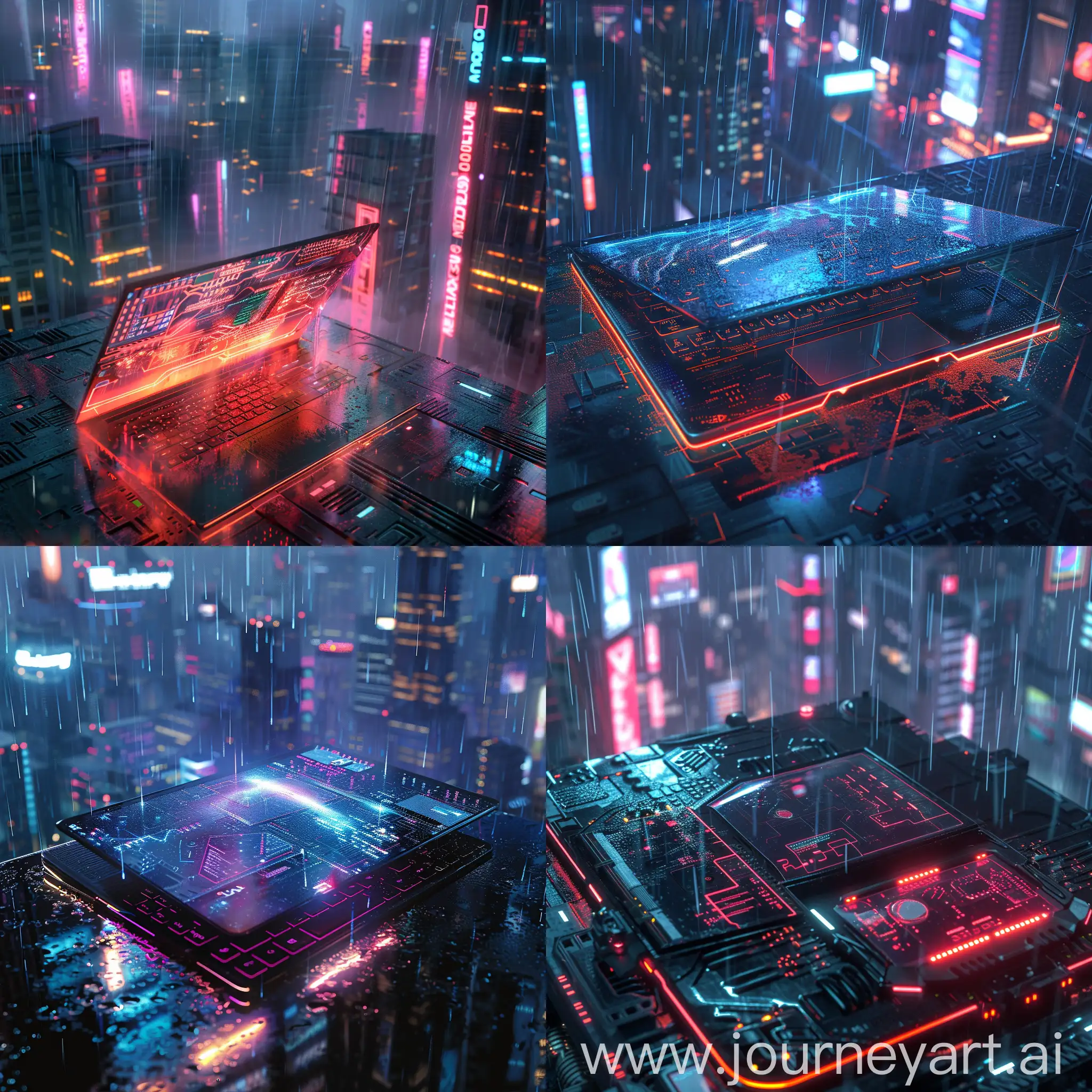 Futuristic-Nanocomposite-Laptop-in-Cyberpunk-Cityscape