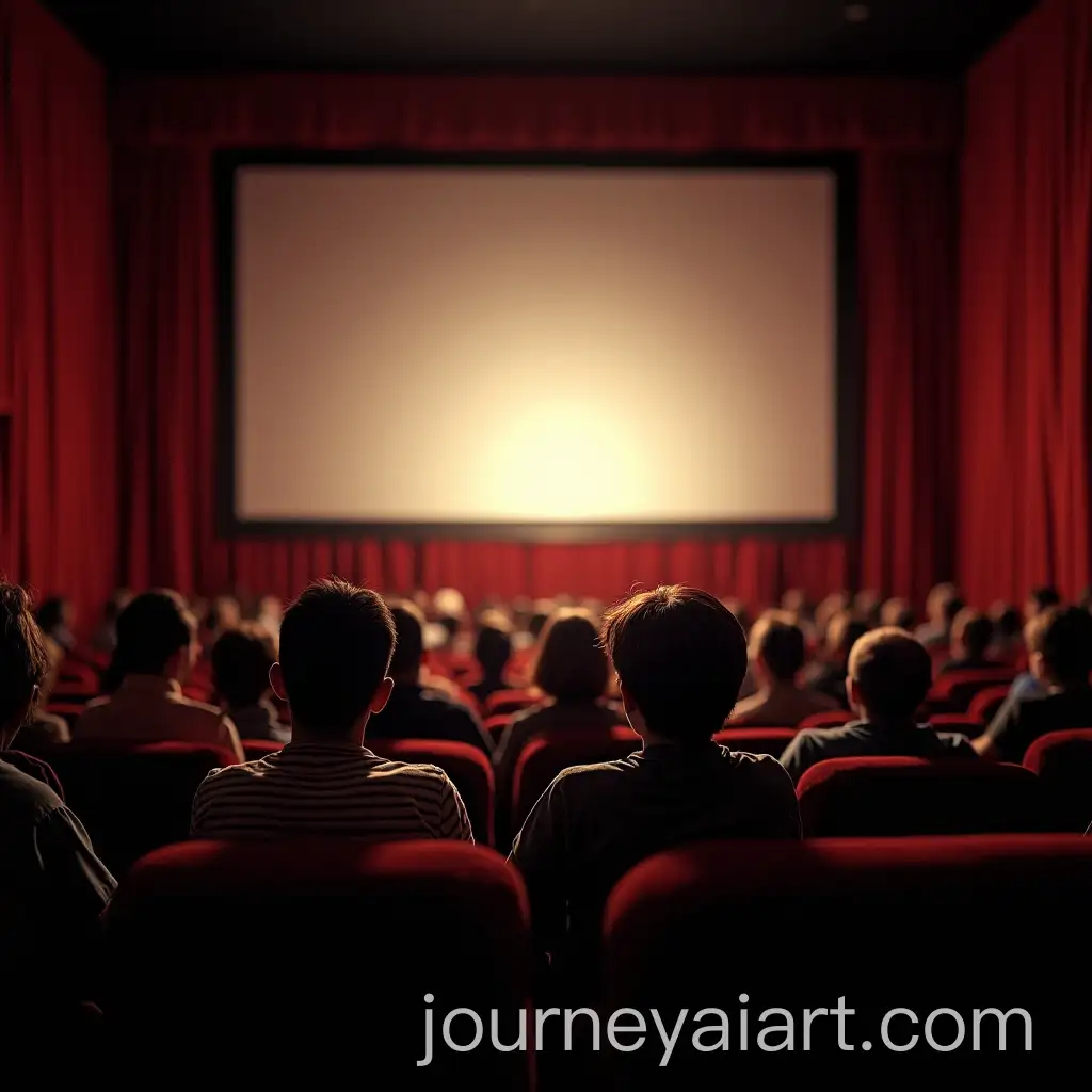 1950s-Cinema-Theater-with-Viewers-Watching-a-Movie