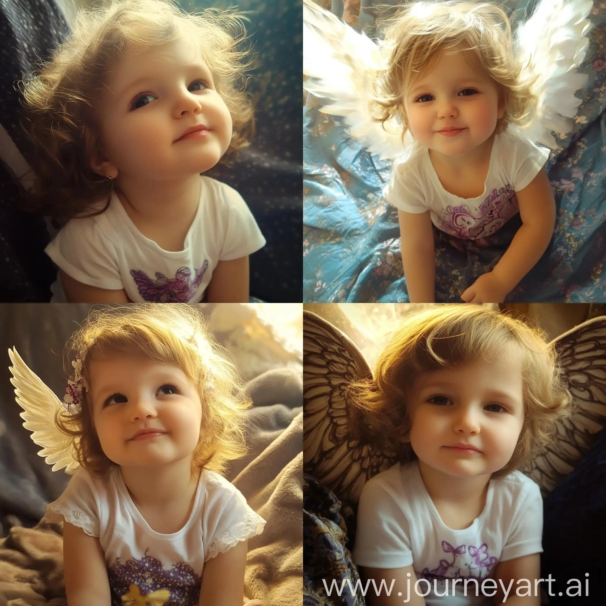 Heavenly-Angel-Portrait-with-Sunshine-and-Love