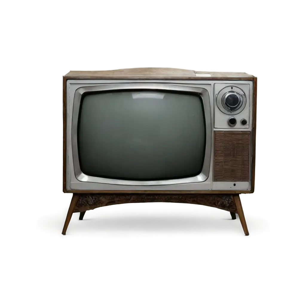 Old-TV-PNG-Image-Retro-Vintage-Television-Design-for-Digital-Projects