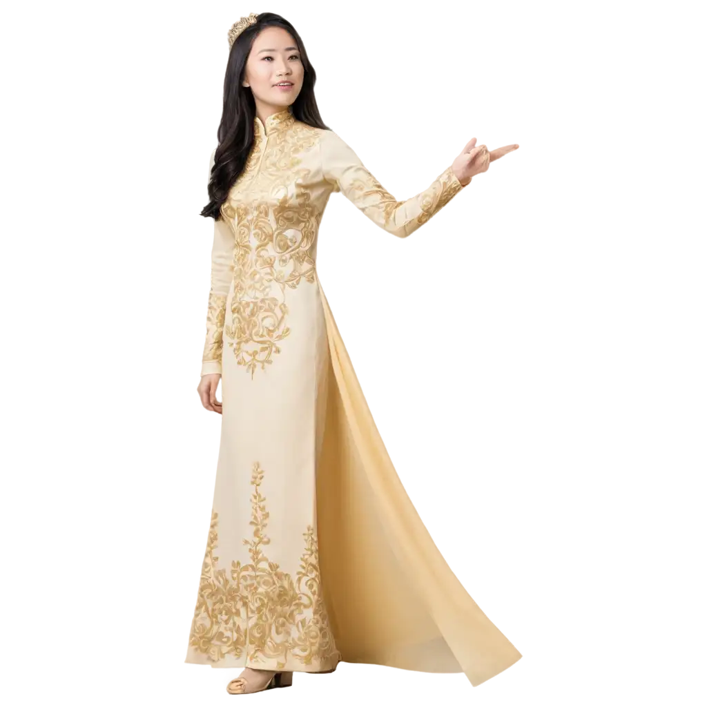 Discover-the-Elegance-of-Traditional-Vietnamese-Ao-Dai-in-HighQuality-PNG