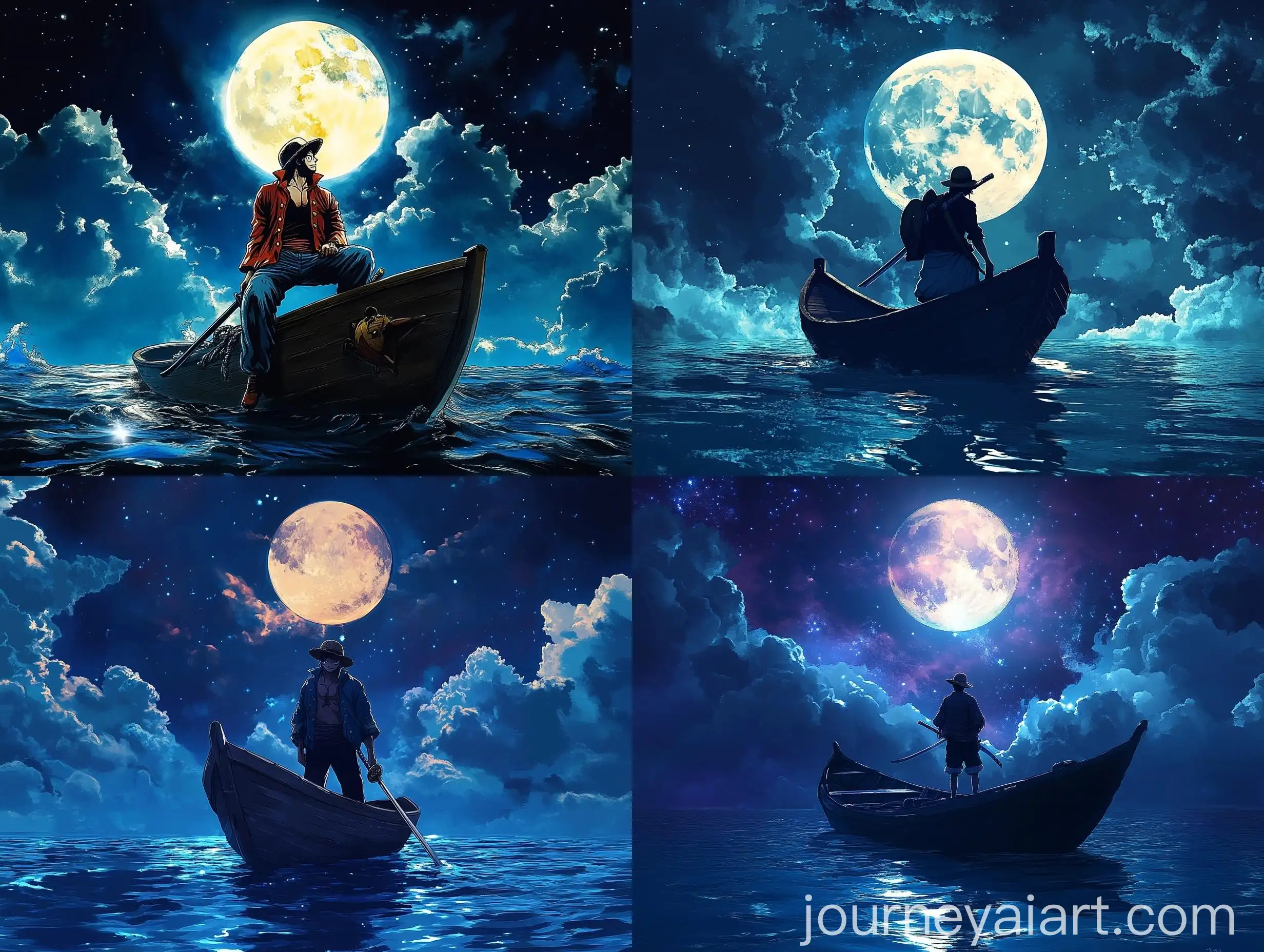 Man-on-Boat-with-Sword-and-Jacket-in-Universe-of-One-Piece