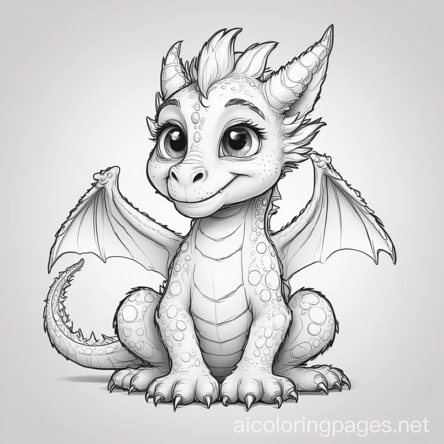 Friendly-Cartoon-Dragon-Coloring-Page-for-Children