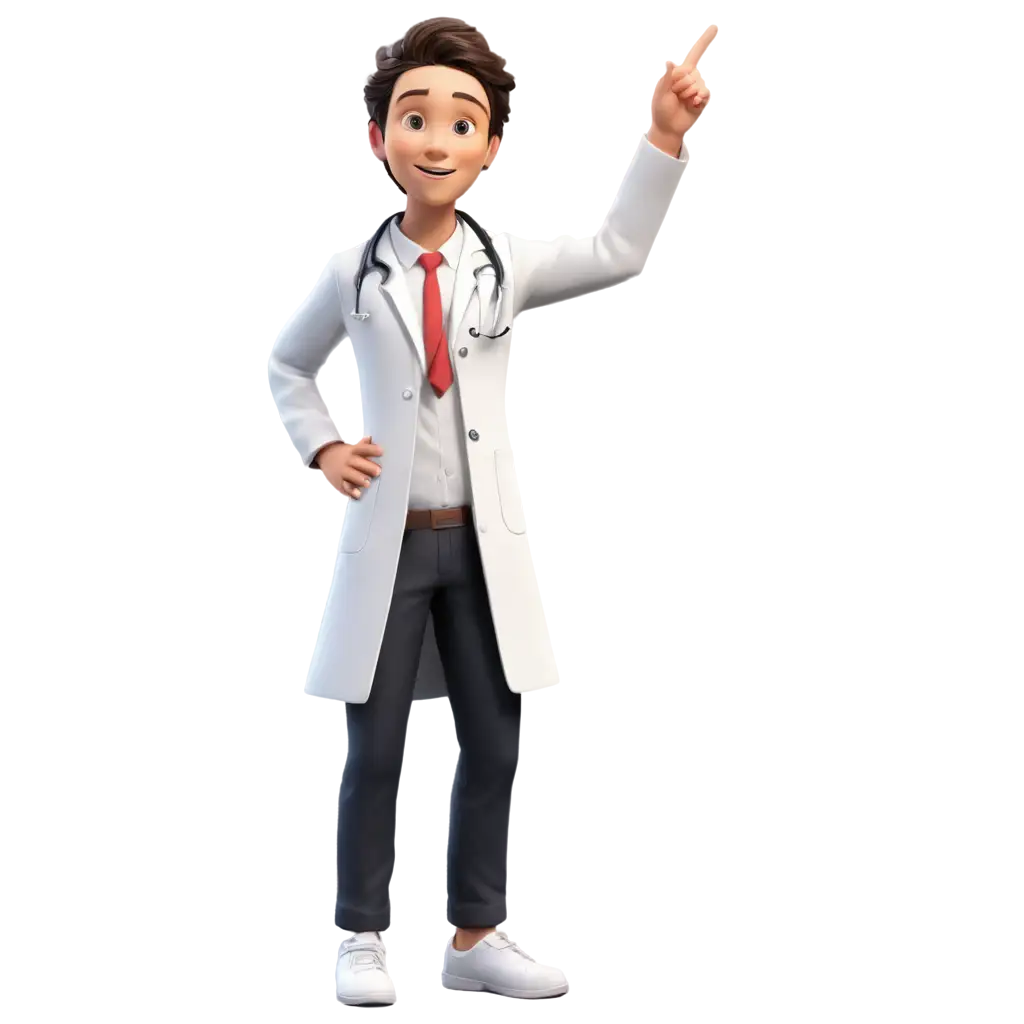 3D-Child-Doctor-in-White-Coat-Pointing-Up-PNG-Image-Creative-Medical-Concept