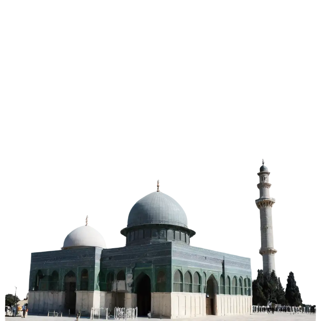 Masjid-e-Aqsa-PNG-Image-HighQuality-Transparent-Artwork-for-Diverse-Uses