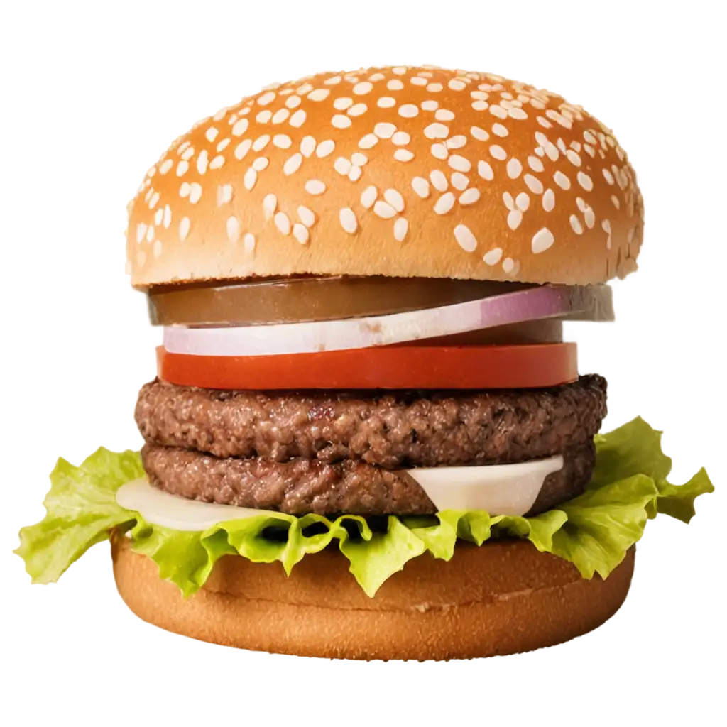 Delicious-Hamburger-PNG-Image-Enhance-Your-Content-with-HighQuality-Visuals