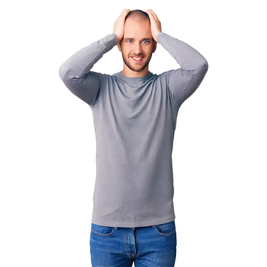 Man-Flashing-Head-PNG-Image-HighQuality-Transparent-Format-for-Creative-Projects