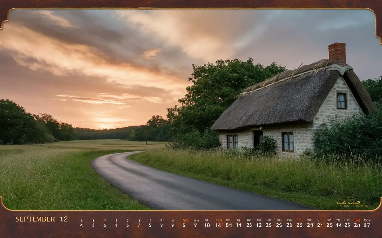 Colorful-September-12-Calendar-with-Abstract-Designs