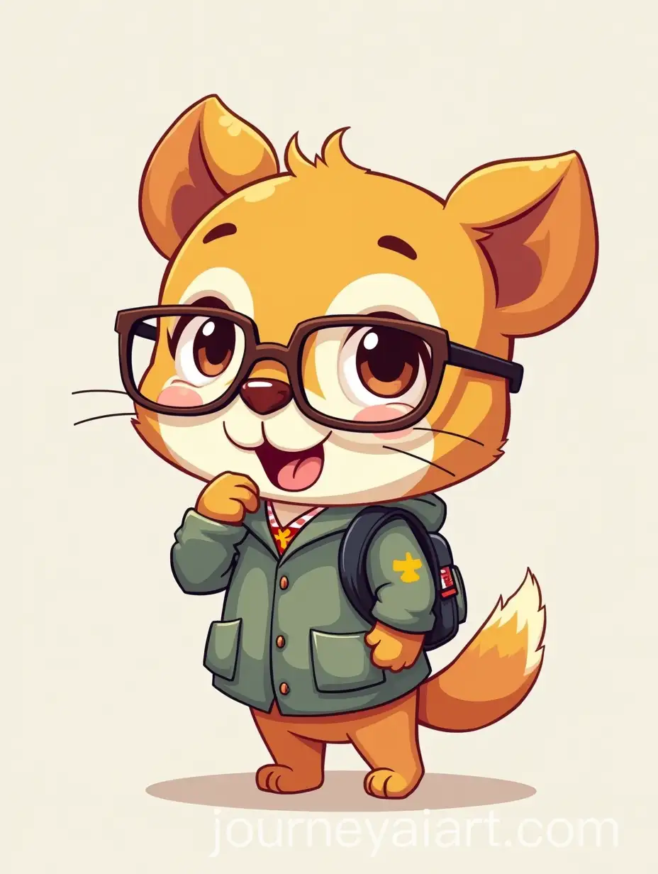 Cute-Cartoon-Student-Character-Embodying-Technology-and-Campus-Vitality