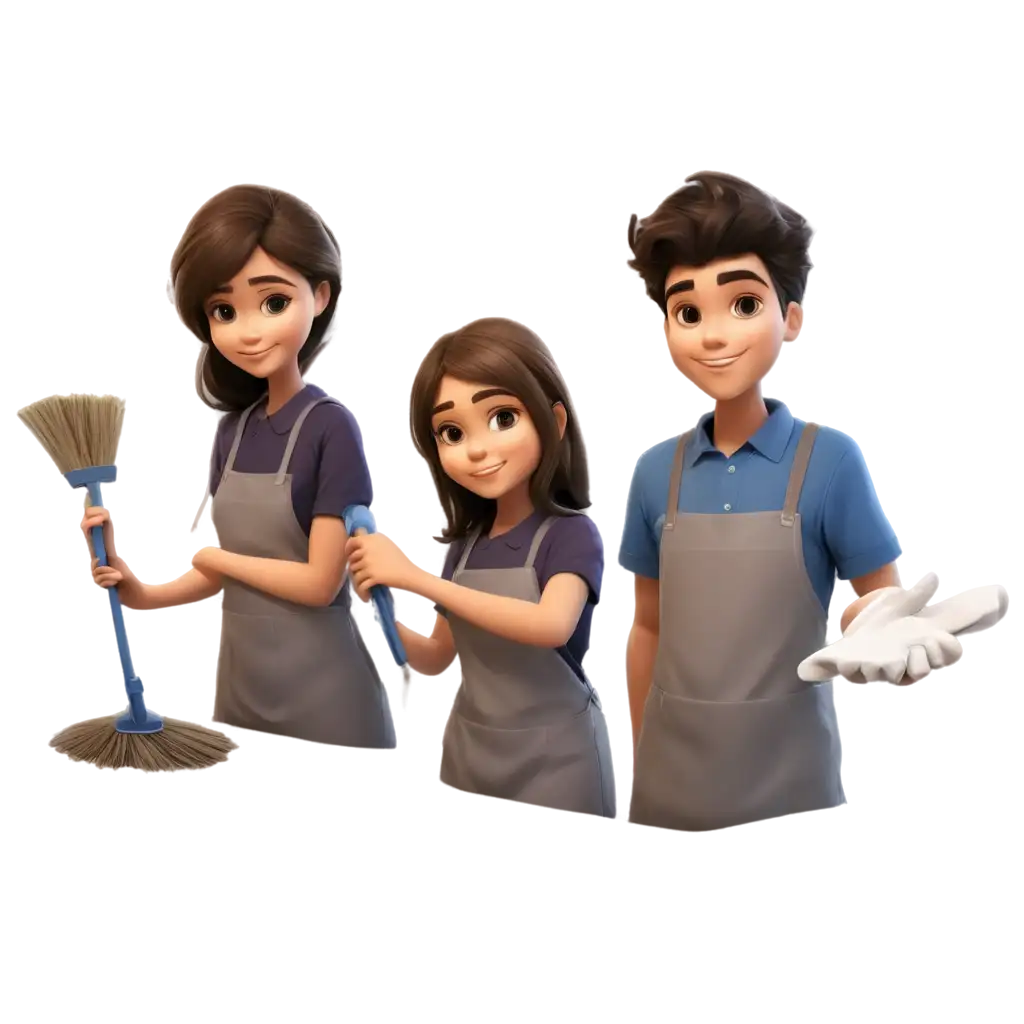 Cartoon-PNG-of-Young-People-Cleaning-the-Classroom-Fun-and-Engaging-Design-for-Educational-and-Creative-Use