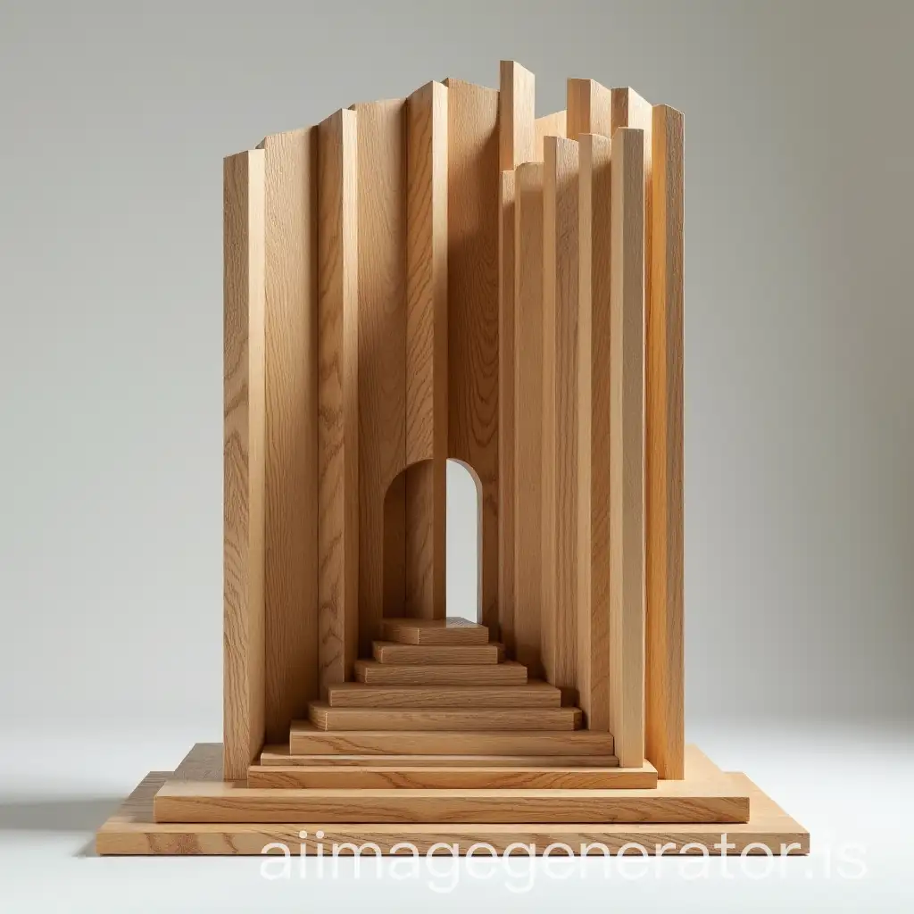 Simple-Wooden-Monument-Design-with-Clean-Lines-and-Subtle-Detailing