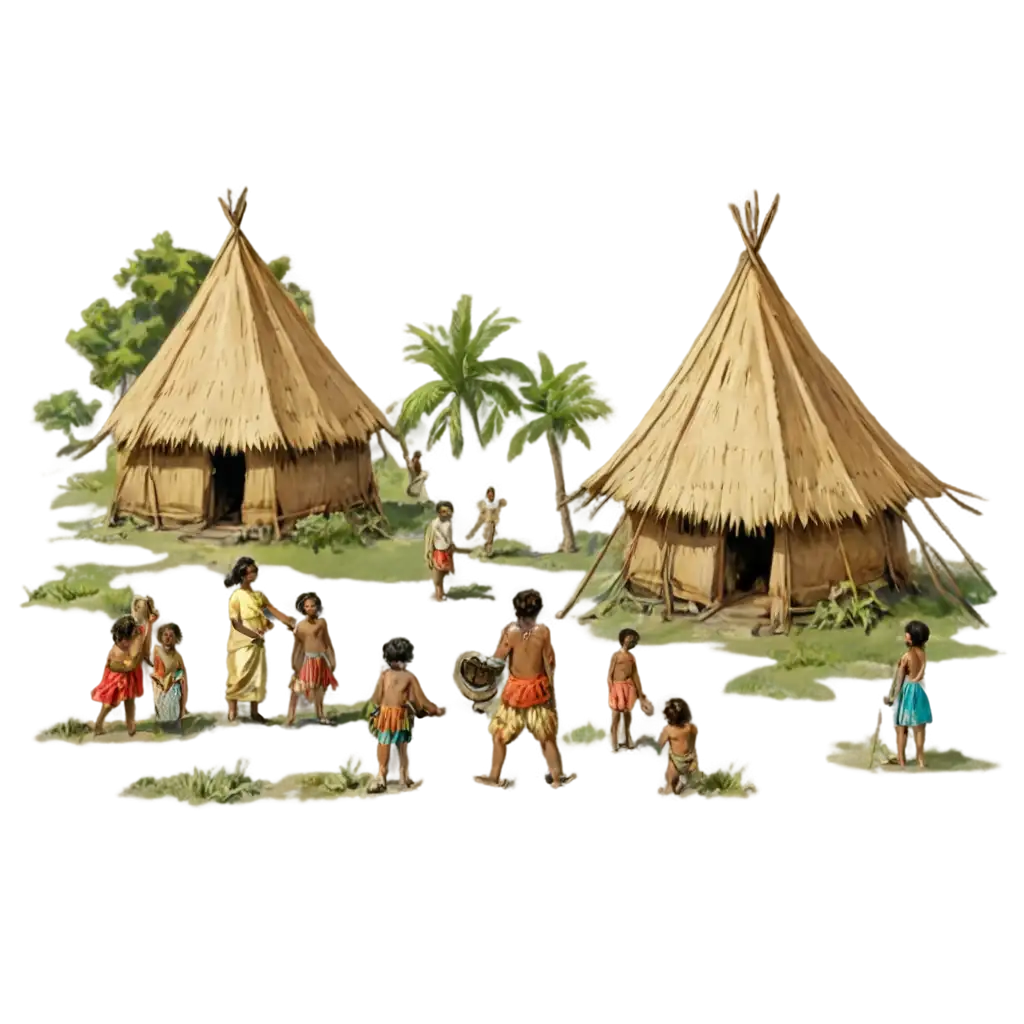 Indian-Village-PNG-HighQuality-Transparent-Image-for-Diverse-Uses