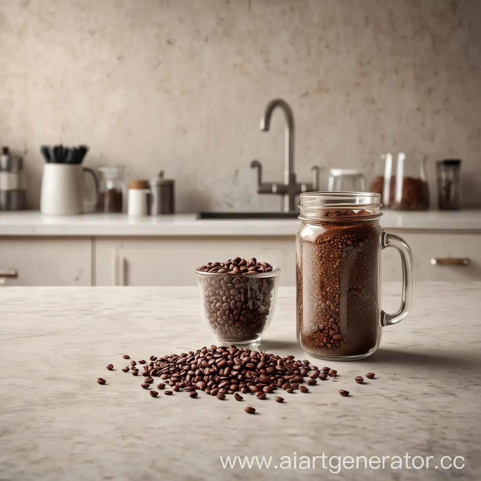 Beautiful-Coffee-Beans-in-a-Bright-Kitchen