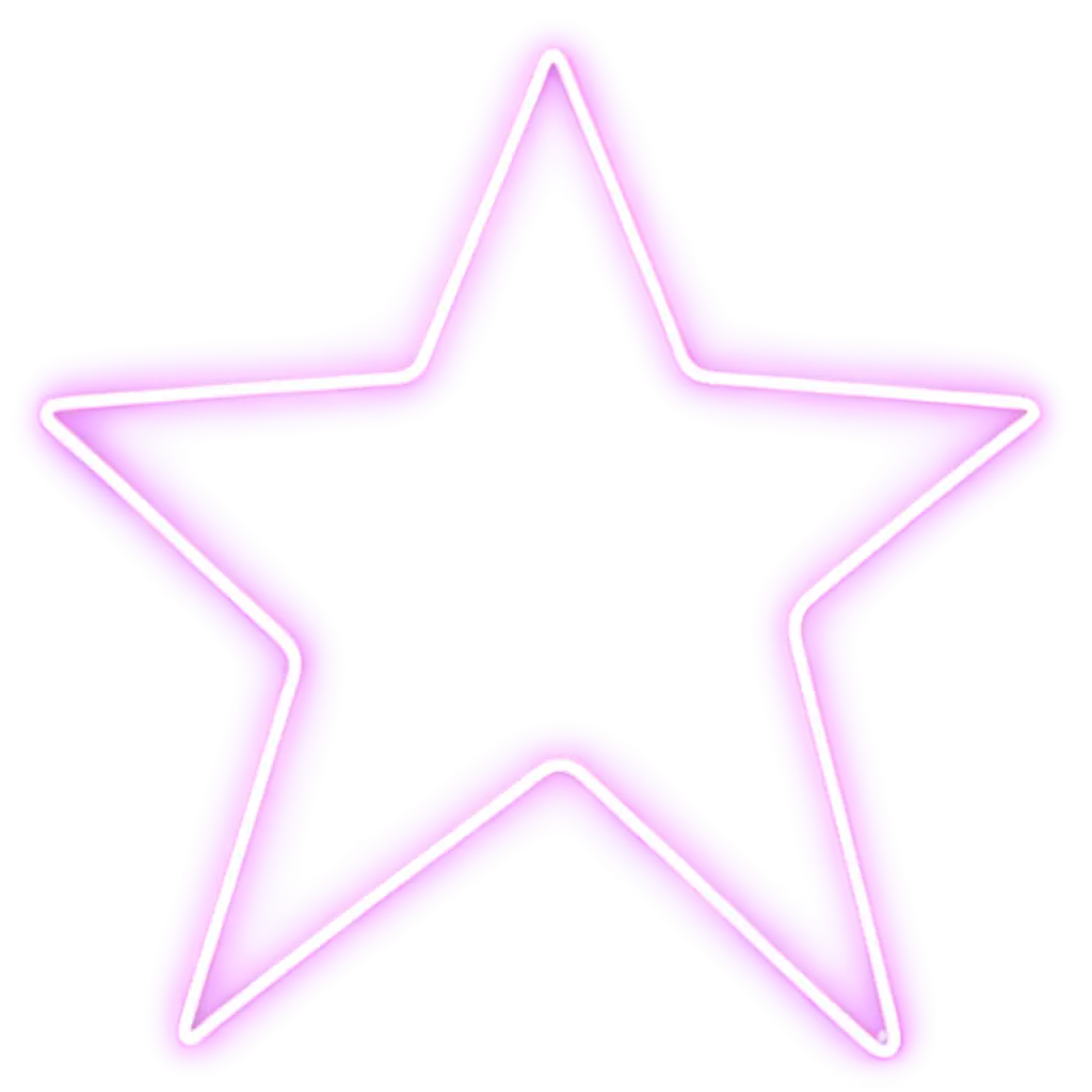 Glow-Star-Neon-Light-PNG-Captivating-Digital-Artwork-for-Creative-Projects