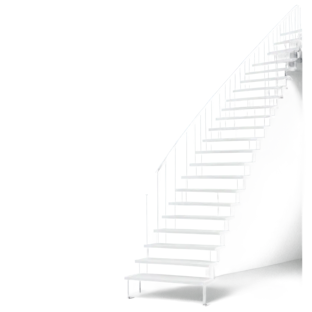 HyperRealistic-PNG-Image-of-Career-Ladder-Staircase-Modern-and-Sleek-Design