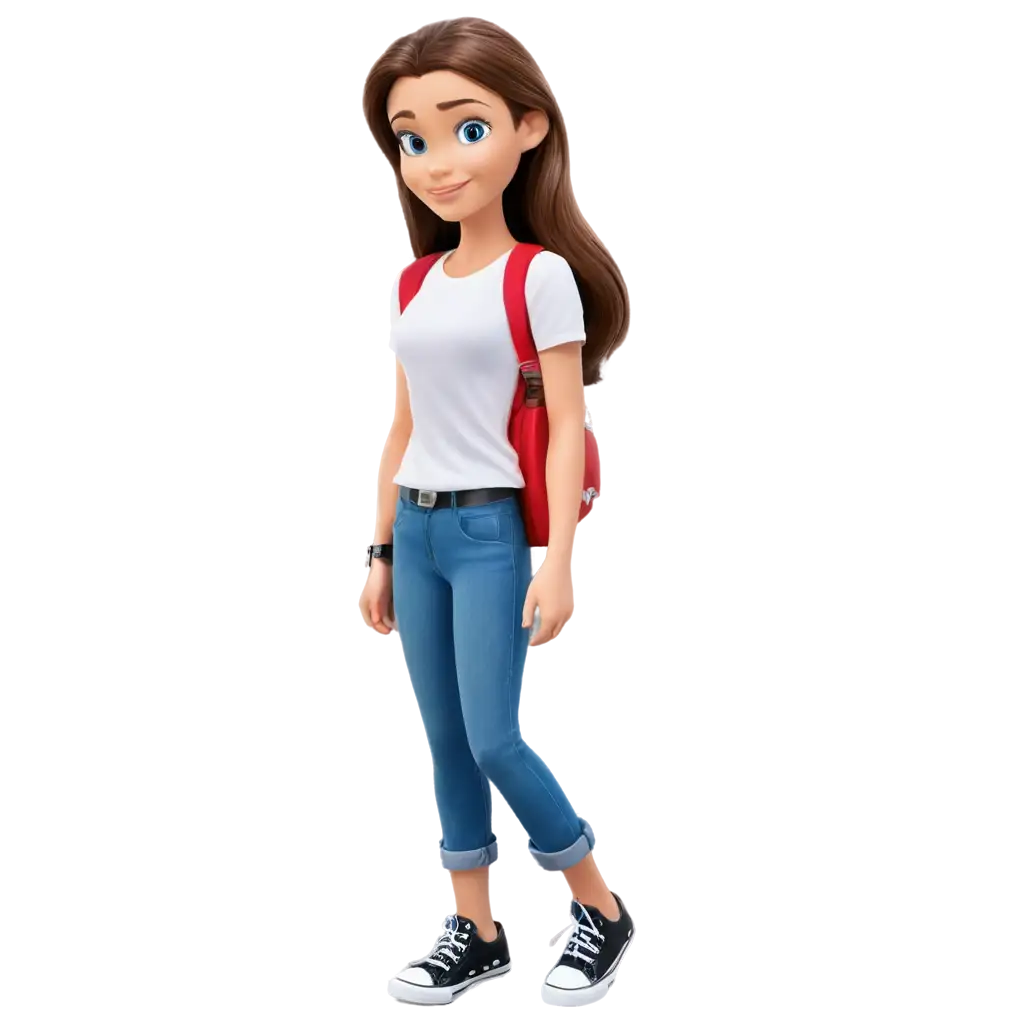 Charming-DisneyPNG-Image-Usage-Scenarios-PNG-Image-of-a-Friendly-Woman-with-Sparkling-Eyes-and-Casual-Style