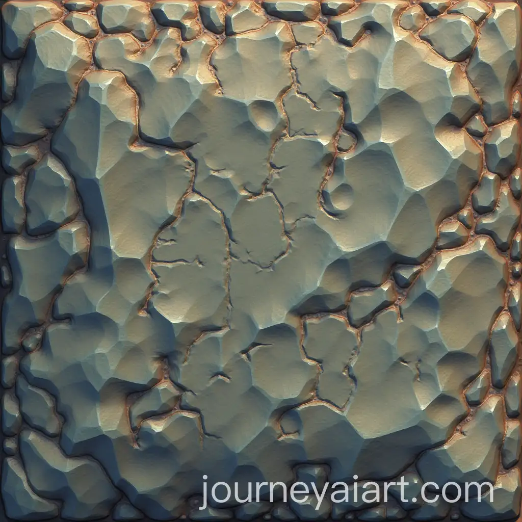 Seamless-HandPainted-2D-RockAI-Art-Prompt-Expansion-Texture-for-Game-Environments