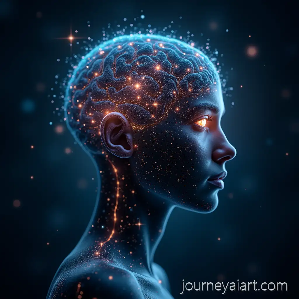 Futuristic-AI-BrainFuturistic-AI-Brain-Image-with-Digital-Human-Face-Merging-in-Cosmic-Tech-Background