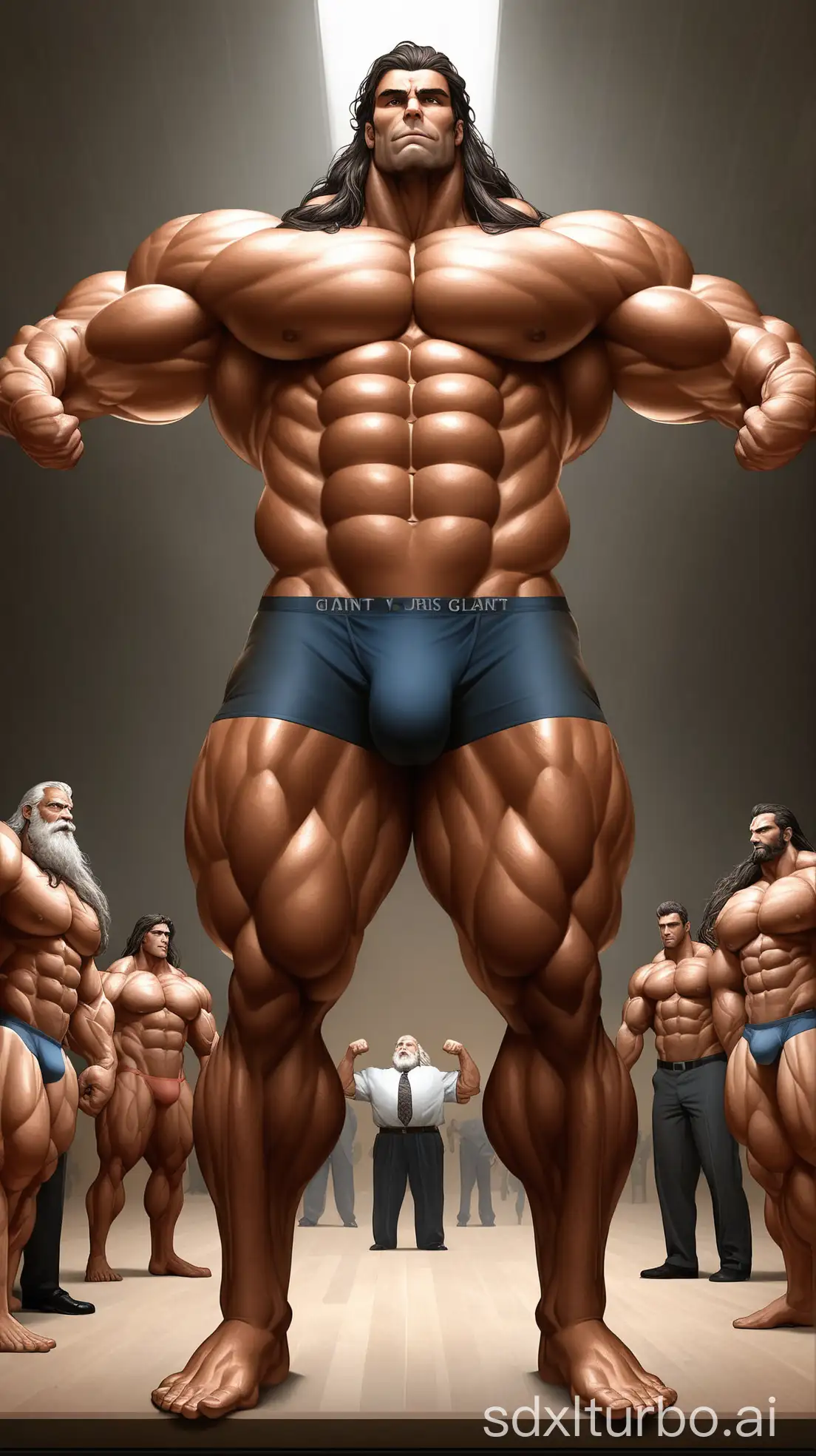 Imposing-Elderly-Giant-with-Muscular-Build-and-Impressive-8Pack-Abs