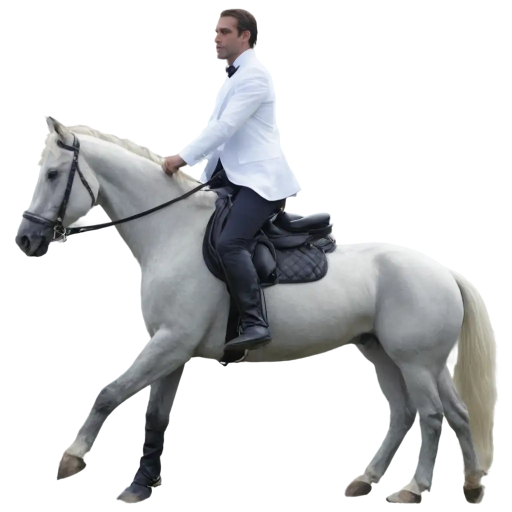HighQuality-PNG-Image-of-a-Horse-and-a-Man-Riding-Over-the-Horse-Perfect-for-Various-Creative-Projects