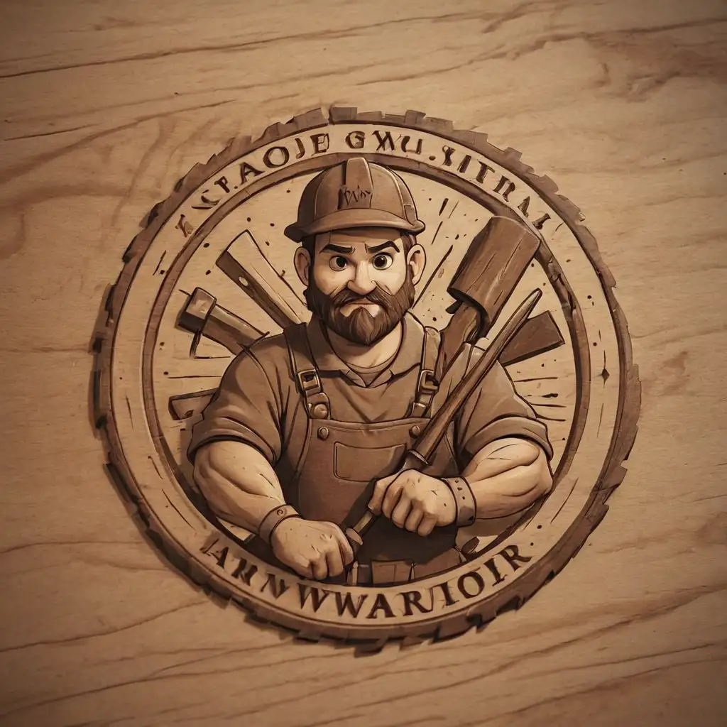 Logo for a wood worker