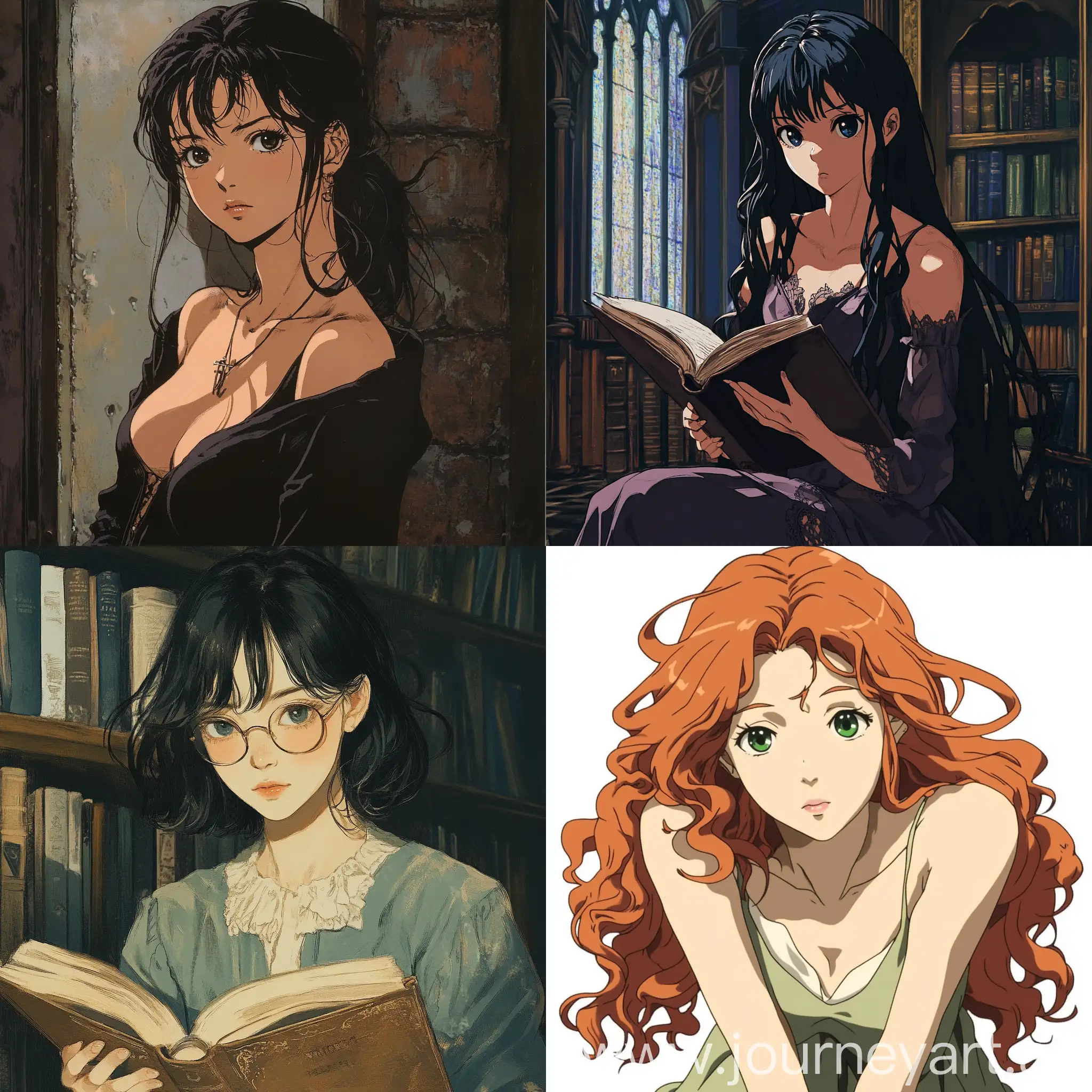 Ukrainian-Writers-Portrayed-in-Anime-Style