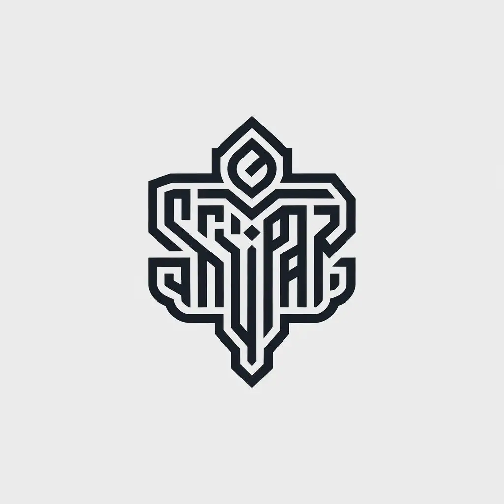 a vector logo design,with the text "Shipar", main symbol:Shipar beautiful inscription,Moderate,be used in Others industry,clear background