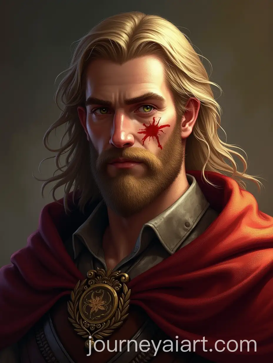 Paladin-Portrait-with-Light-Hair-Beard-and-Facial-Scar-Inspired-by-Baldurs-Gate
