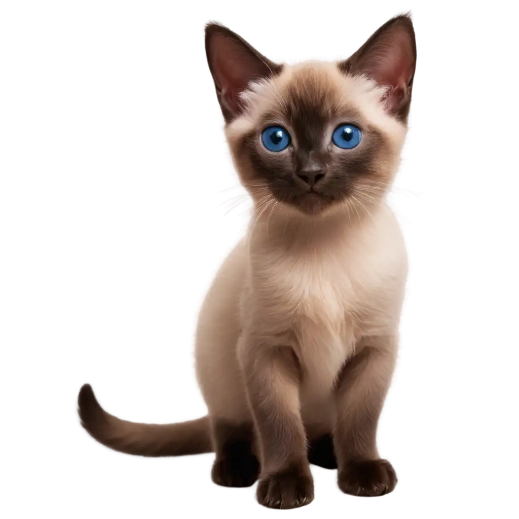 Exquisite-Siamese-Kitten-PNG-Image-Captivating-Feline-Charm-in-HighResolution