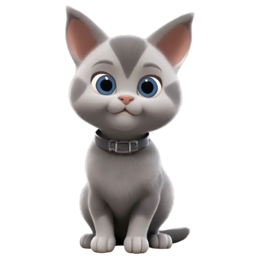 Adorable-3D-Gray-Kitten-PNG-with-a-Sweet-Face-for-Creative-Use