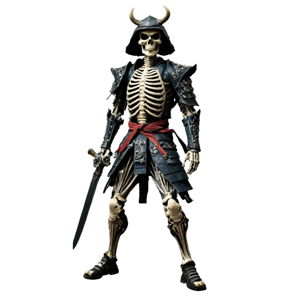 Skeleton-Samurai-PNG-Image-HighQuality-Design-for-Creative-Projects