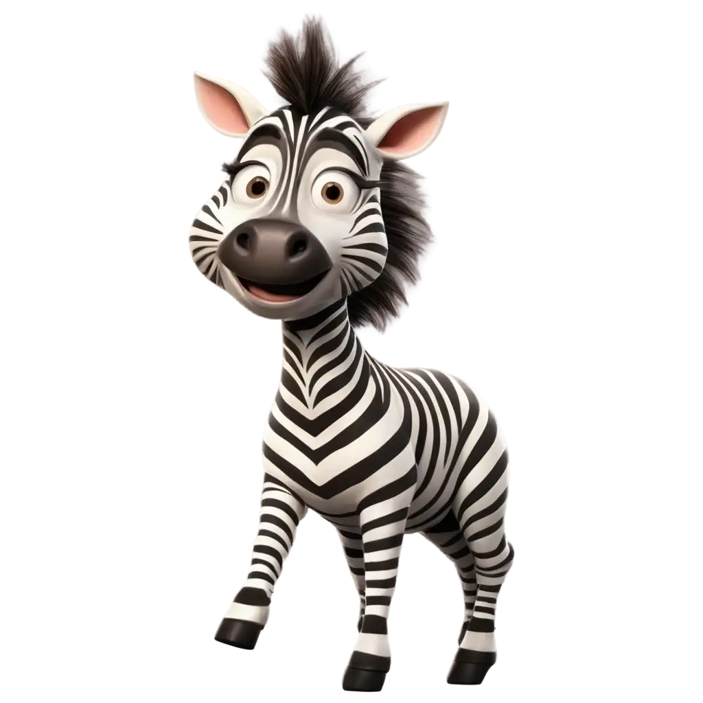 Cartoonlike-Zebra-Prancing-PNG-Image-for-Fun-and-Creative-Use