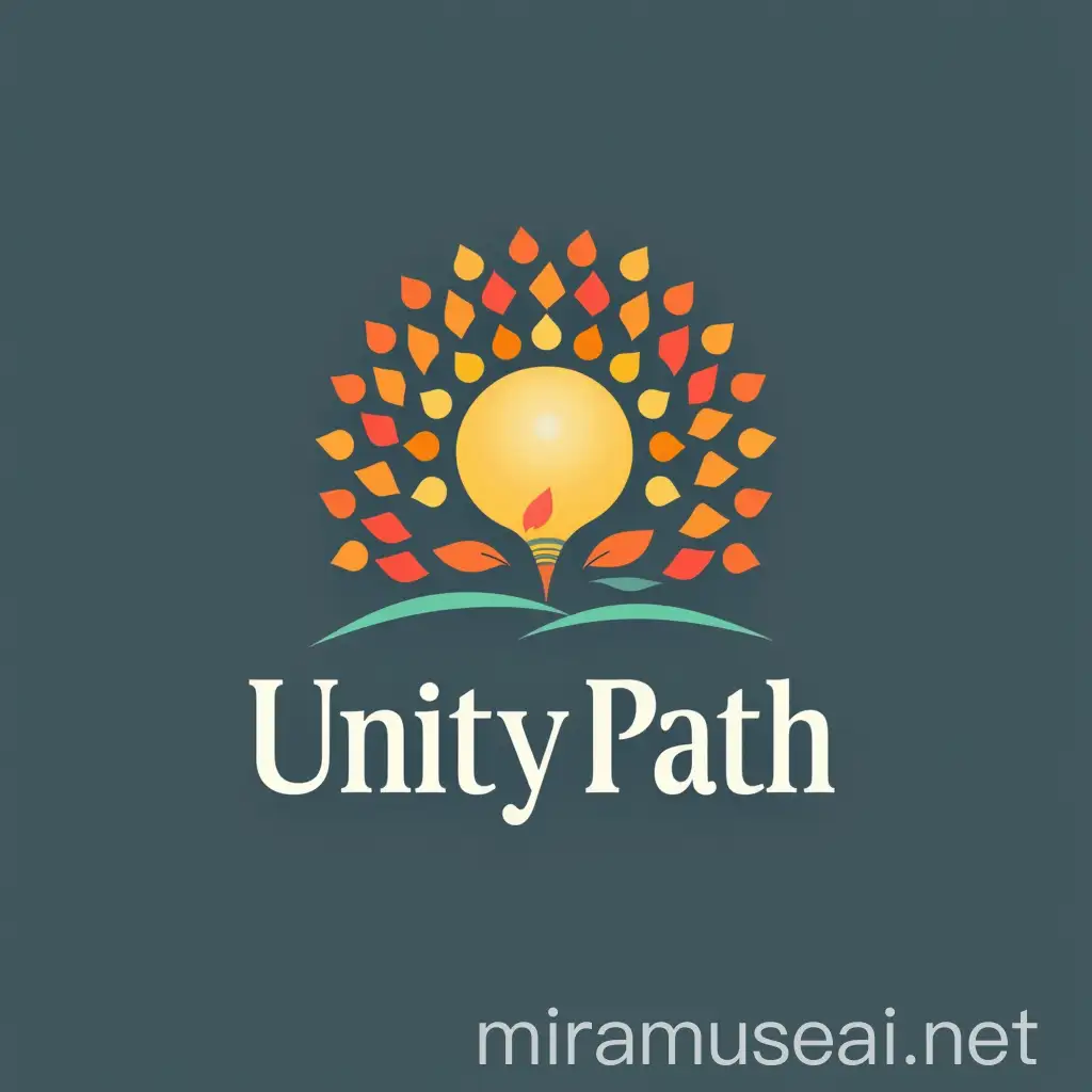 UnityPath Nonprofit Logo Design Featuring Collaboration and Community