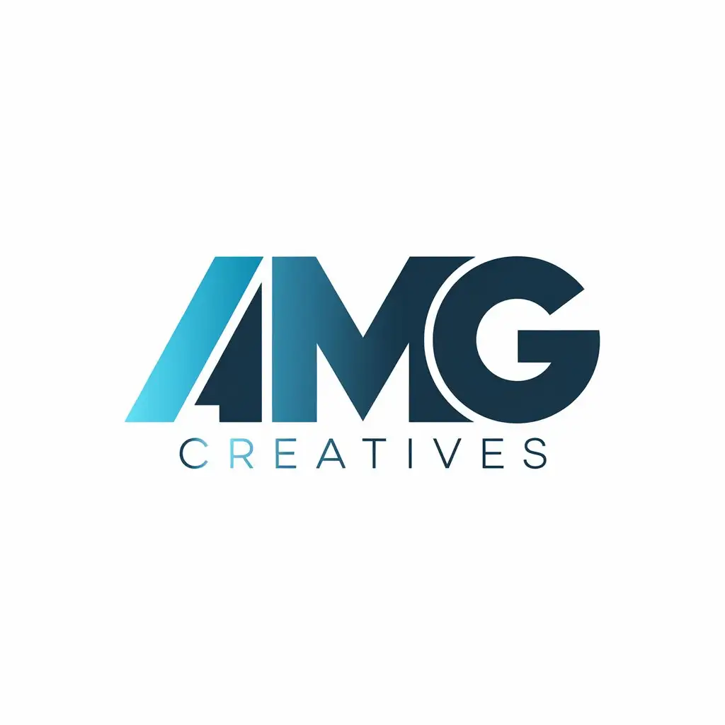 LOGO Design for AMG Creatives Minimal and Solid with AMG Symbol for Creative Services Brand