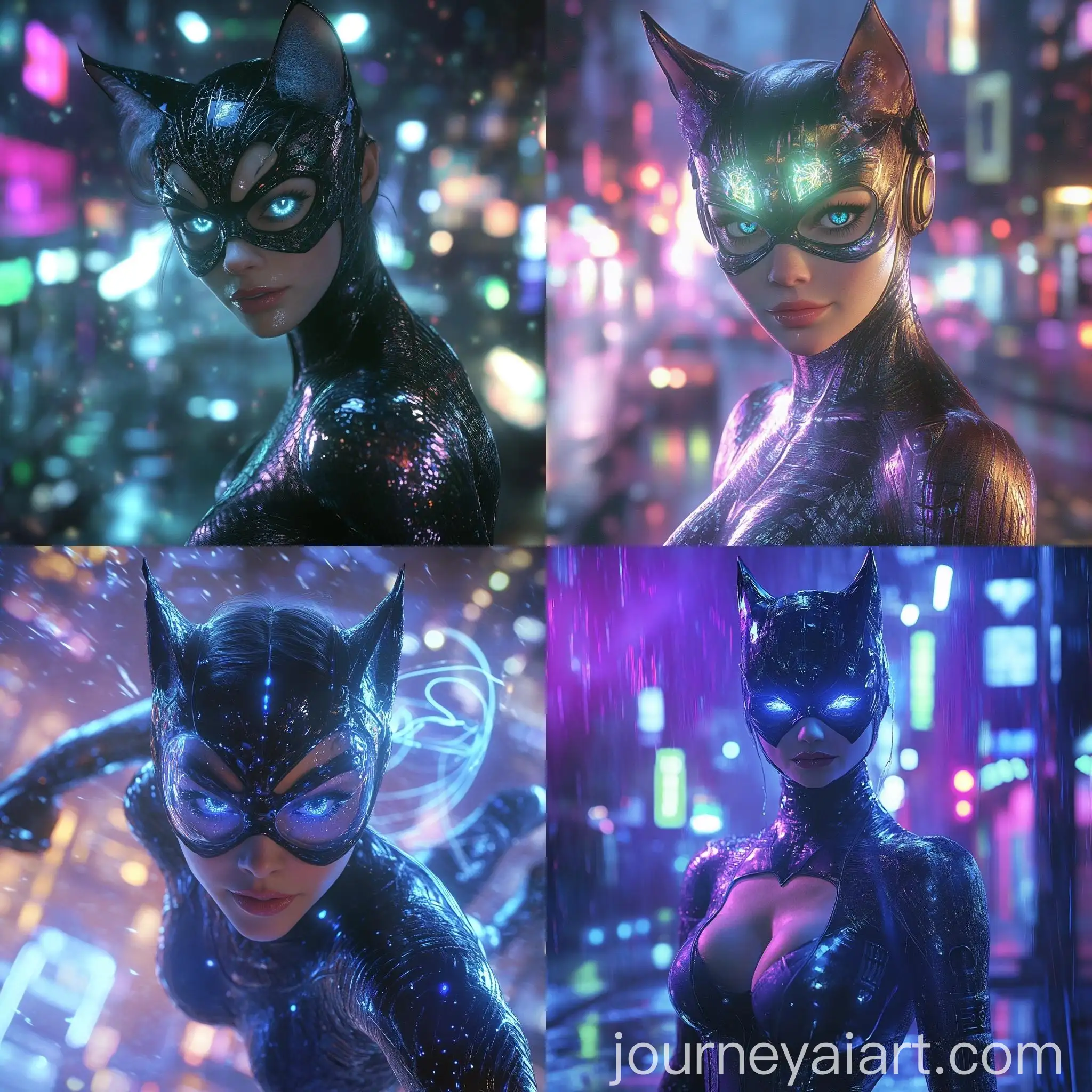 Catwoman-Mastering-Wonder-Visions-in-Cosmic-Urban-Setting
