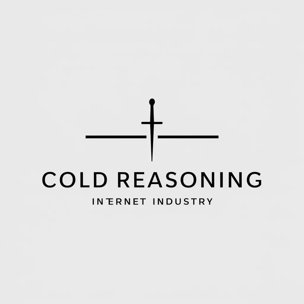 LOGO-Design-for-Cold-Reasoning-Sword-Symbol-with-Moderate-Style-for-the-Internet-Industry