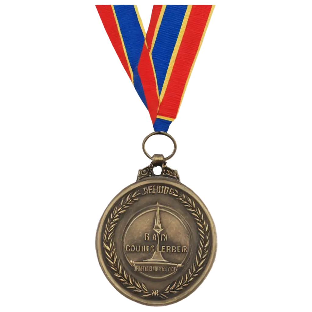 Active-Conqueror-Medal-PNG-with-Emblem-Center-HighQuality-Digital-Design-forPNG-Image-Prompt-Analysis-Multiple-Applications