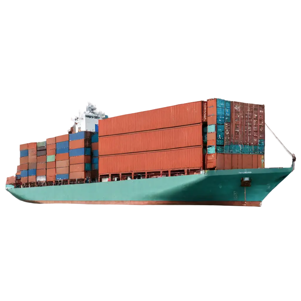 A container ship carries a name with MERAKI