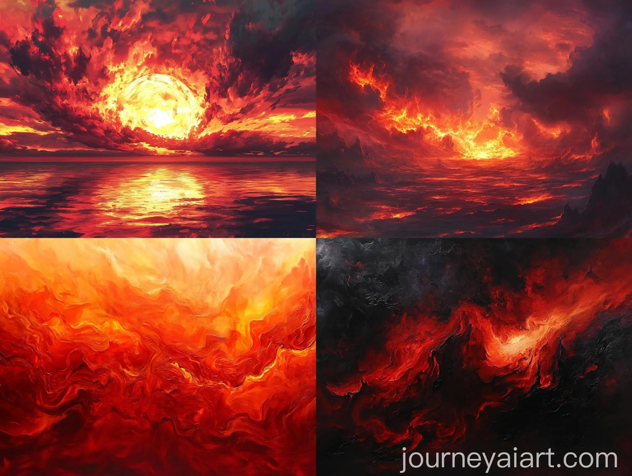 Vibrant-Sunset-Sky-Over-Fiery-Landscape