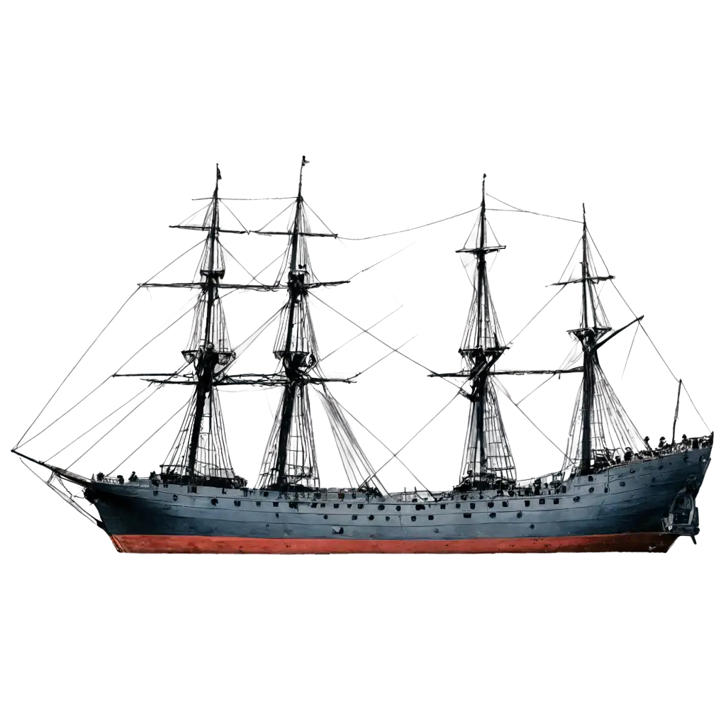 a navy ship from 18th century