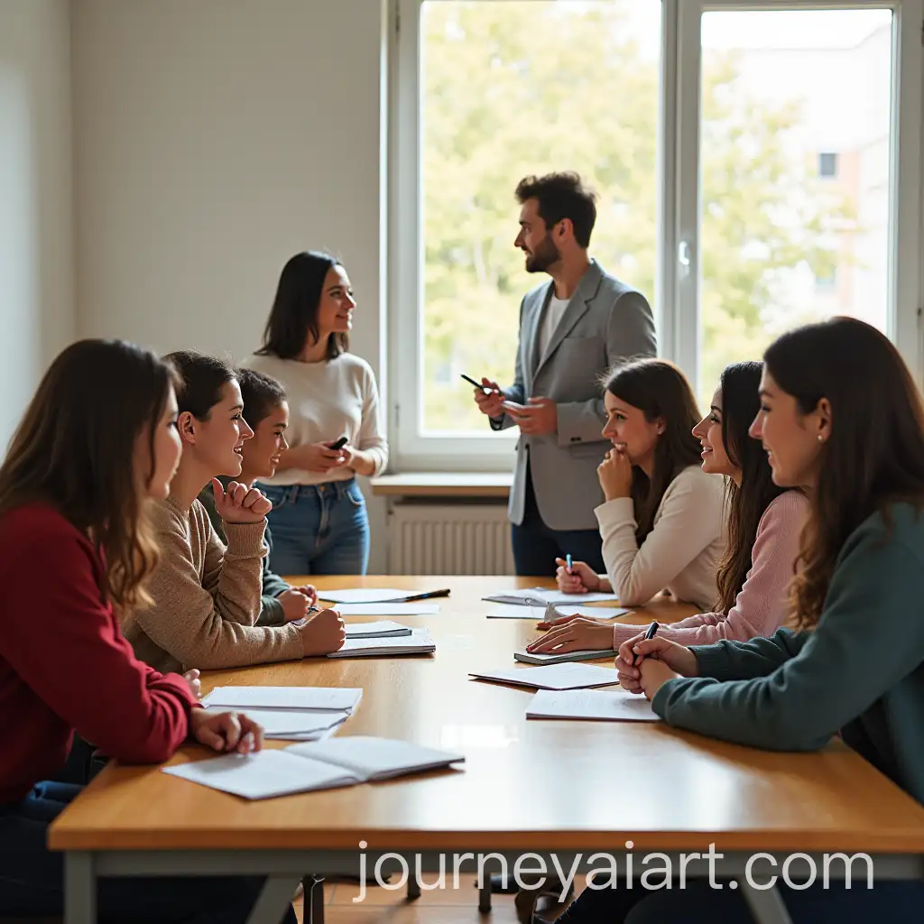 Students-Surprised-by-Grouping-in-Classroom
