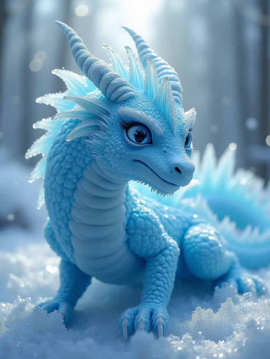 Iced dragon