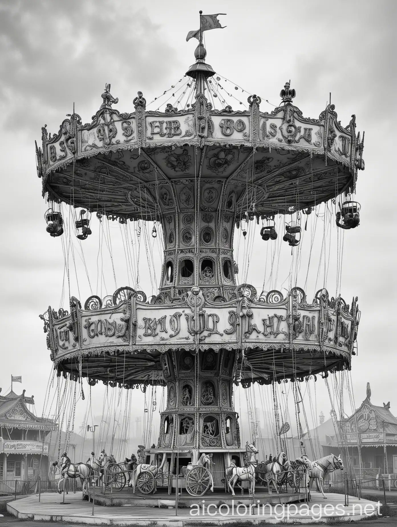 Ghostly-Carousel-and-Abandoned-Carnival-Scene-for-Kids