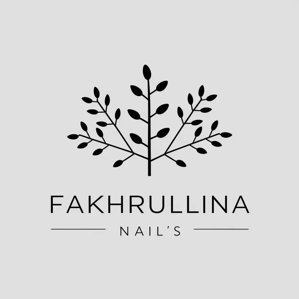 LOGO-Design-for-Fakhrullina-Nails-Branches-and-Moderation-in-Beauty-Spa-Industry