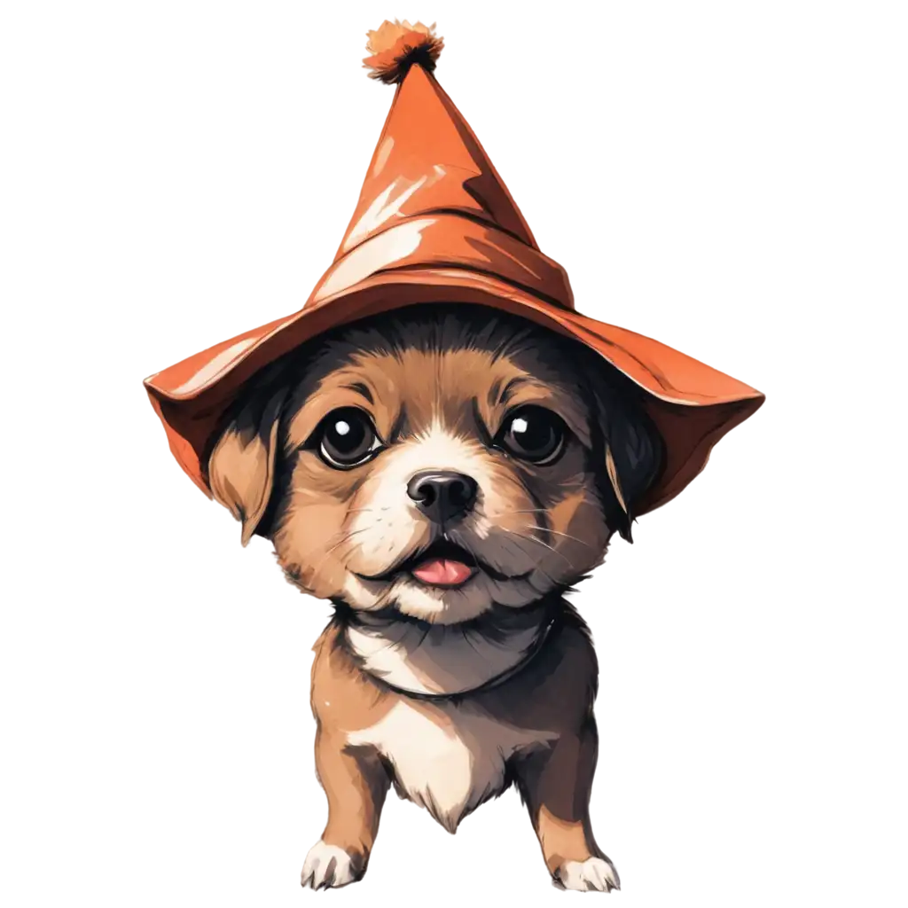 Cute-Dog-with-a-Hat-PNG-Perfect-for-Your-Creative-Projects