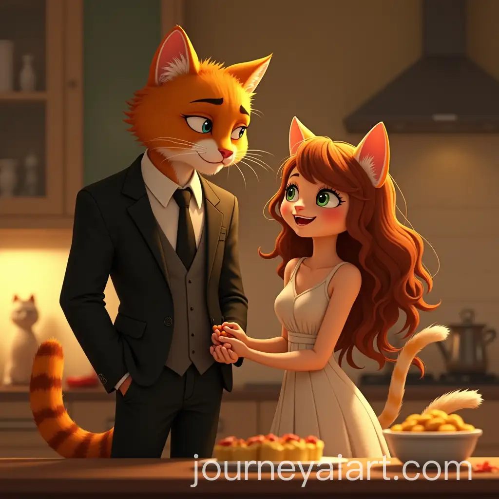 Anthropomorphic-CatsAI-Art-Prompt-Expansion-Baking-Together-in-a-Cozy-Kitchen