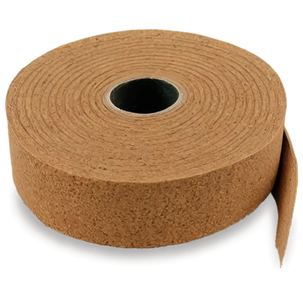 Cork-Tape-with-SBR-Rubber-Backing-PNG-Image-for-Industrial-Applications